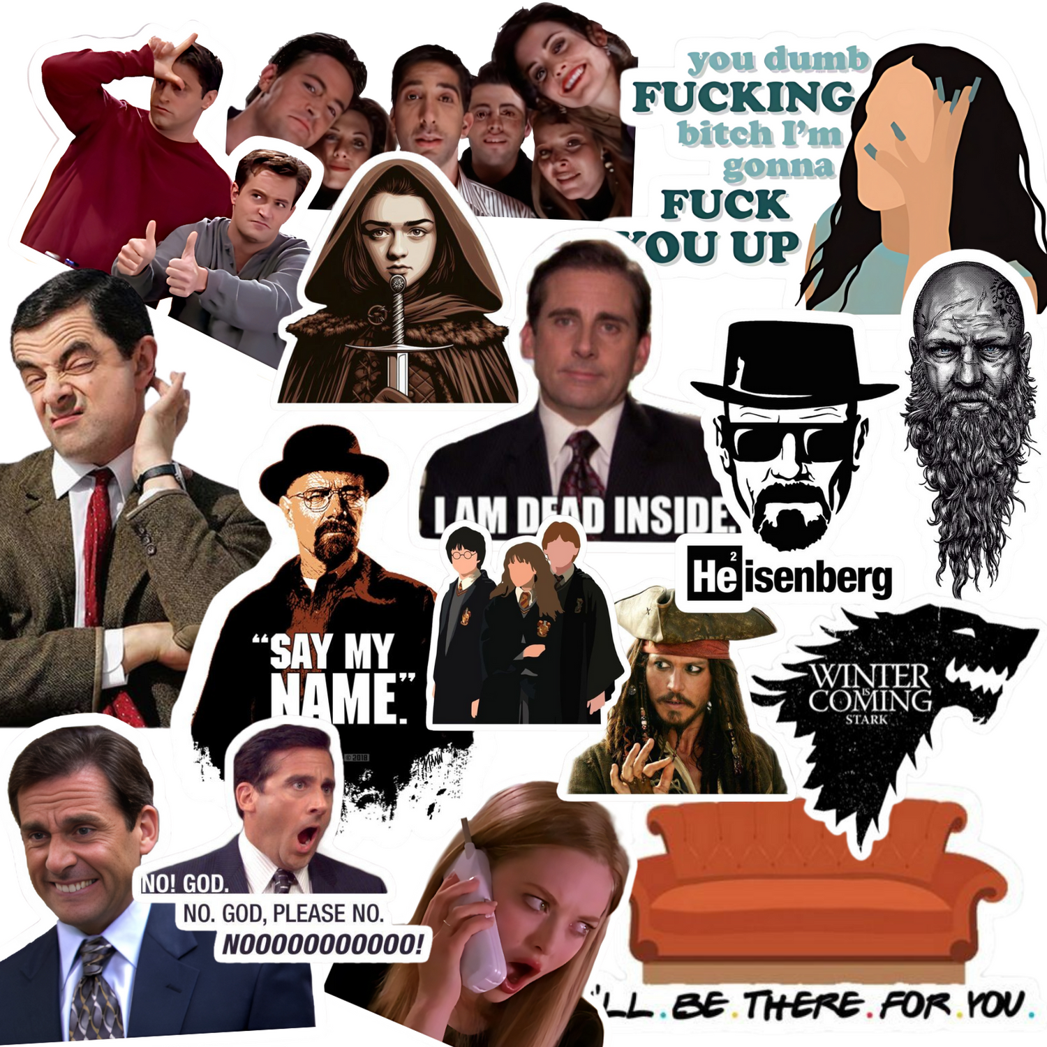 TV SHOWS STICKERS