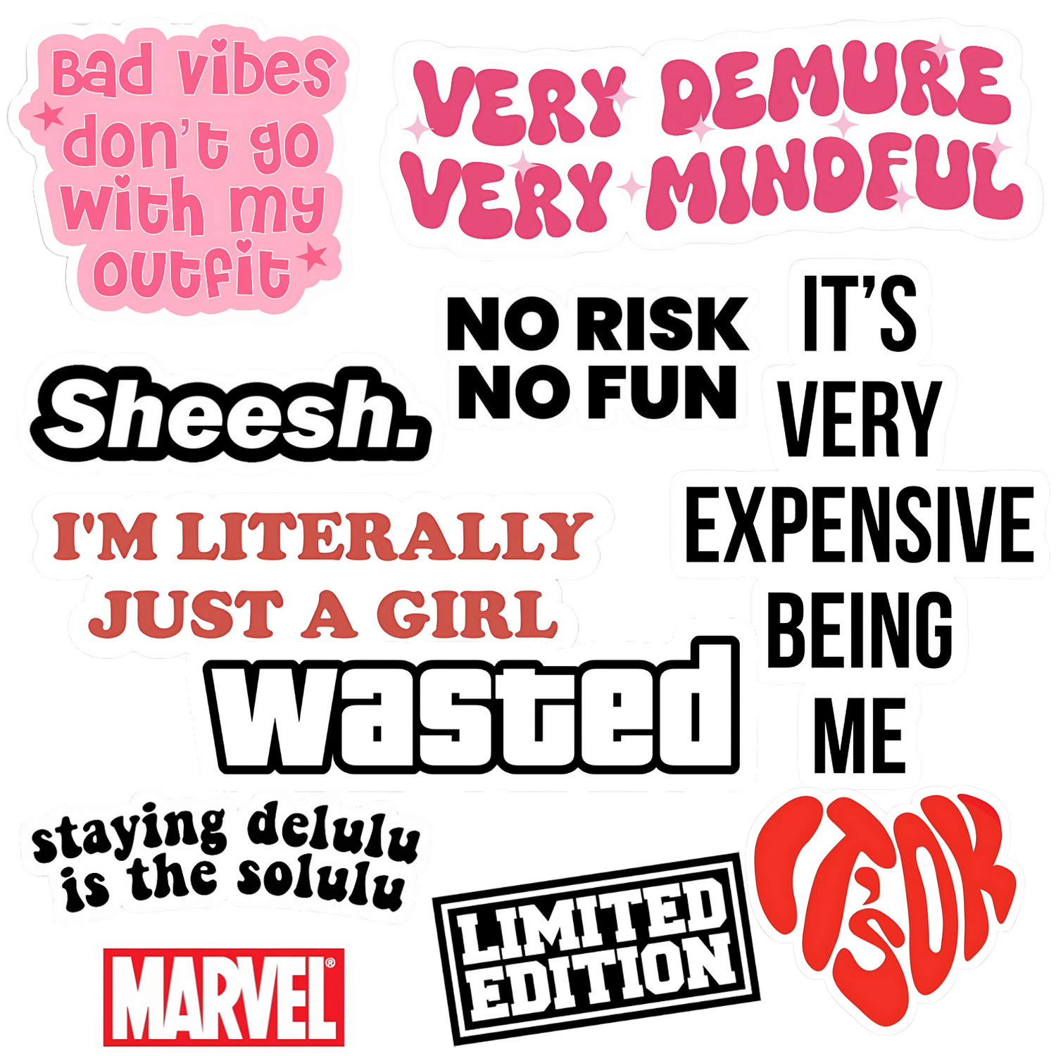 ENGLISH STICKERS