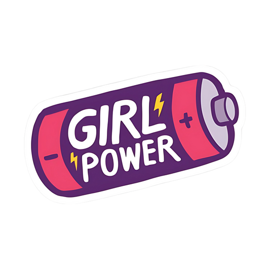 Girl Power Sticker