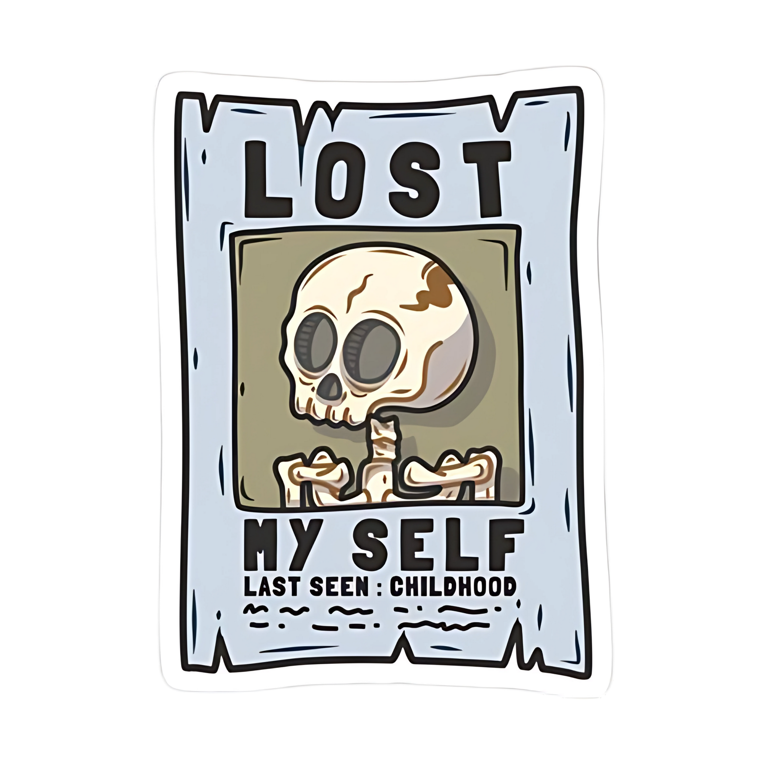 Lost Sticker