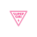 Super Girl Sticker