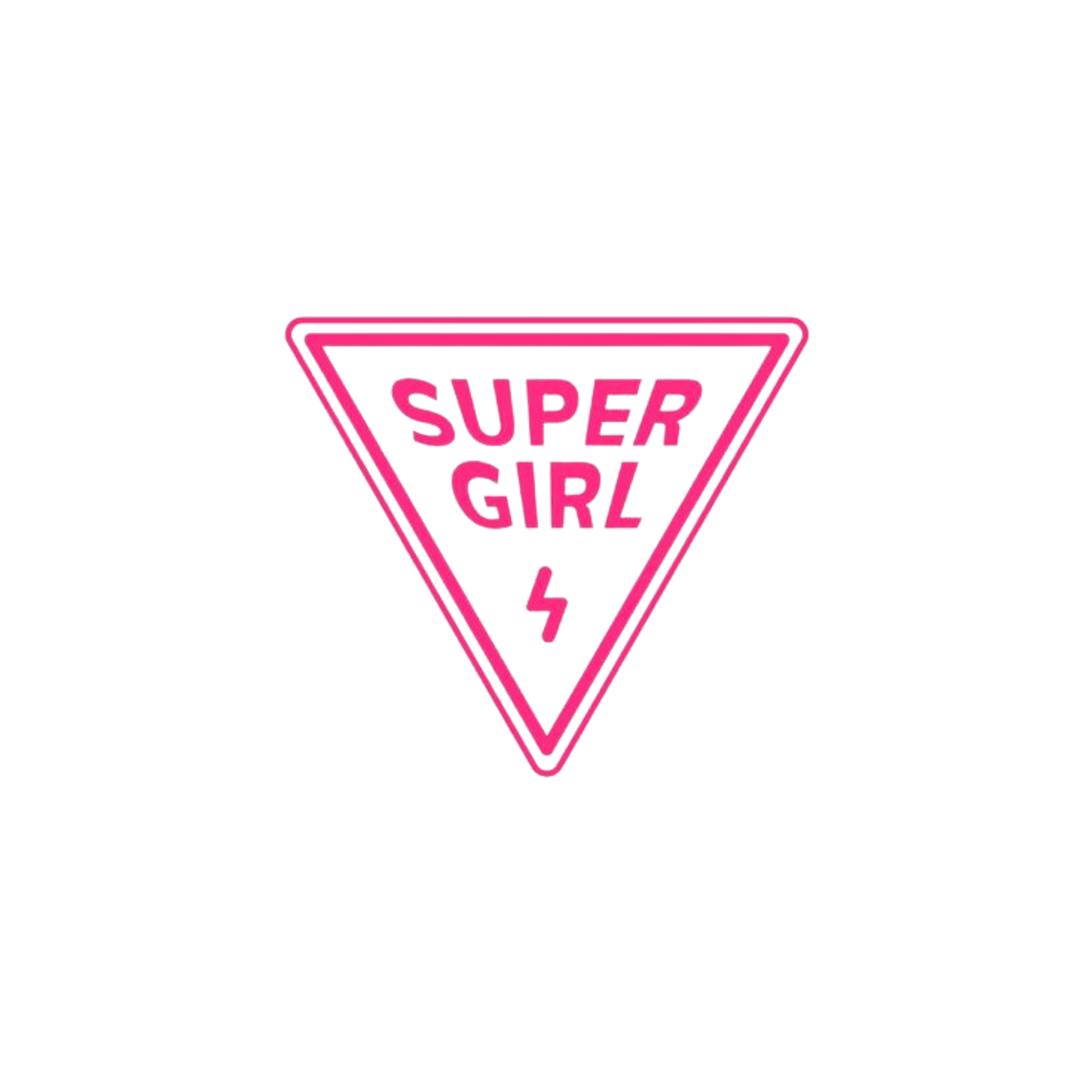 Super Girl Sticker