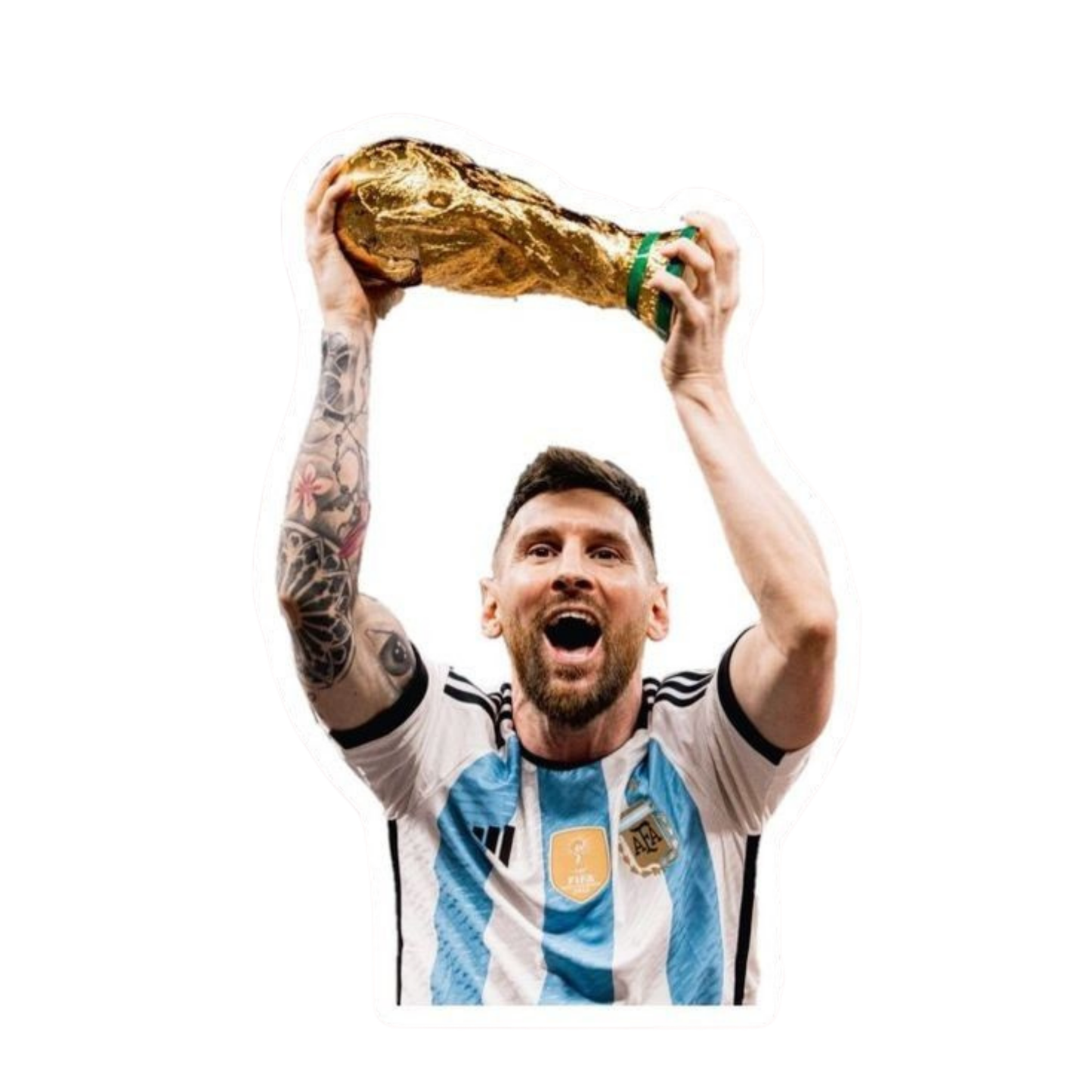Messi-World cup Sticker