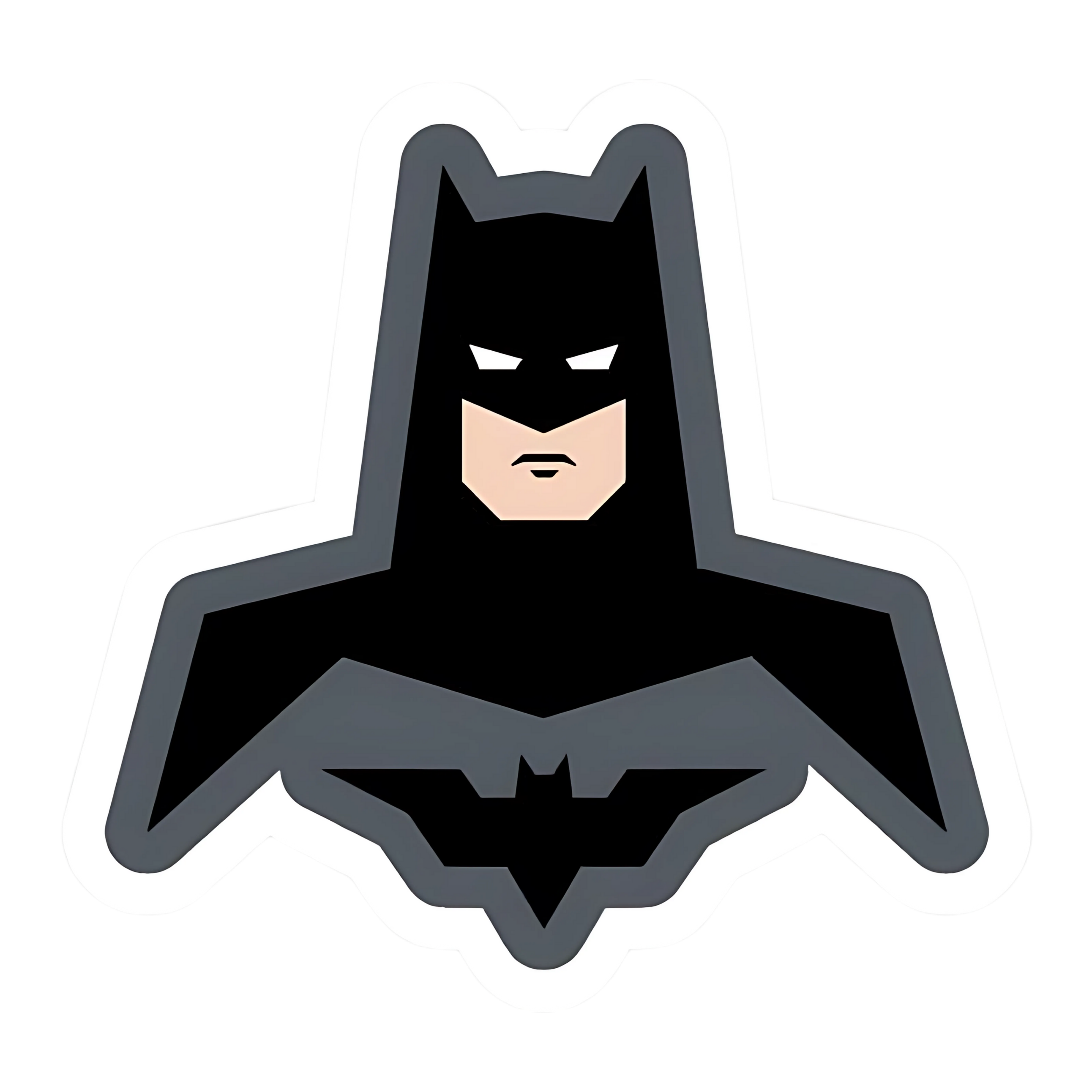 Bat Man Sticker