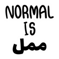 Normal is Boring Sticker