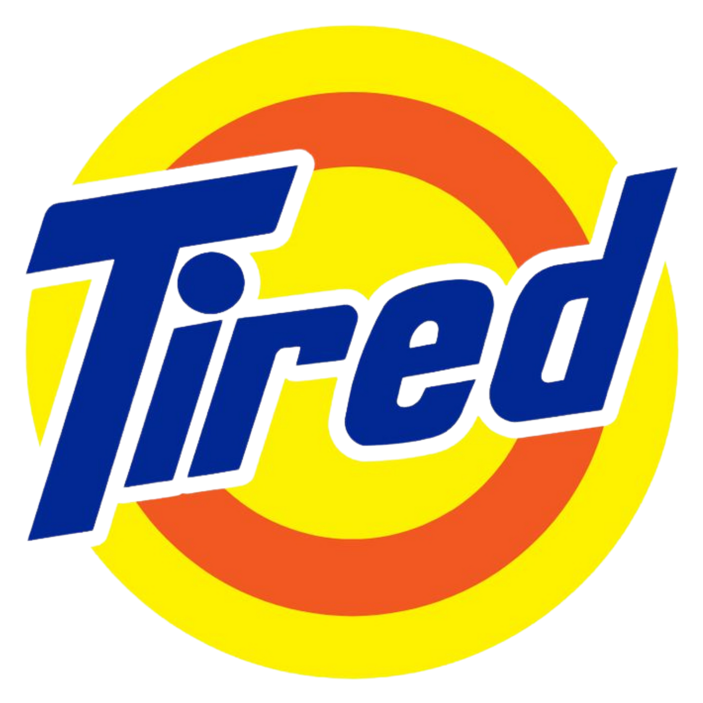 Tired Sticker