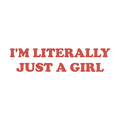 Just Girl Sticker