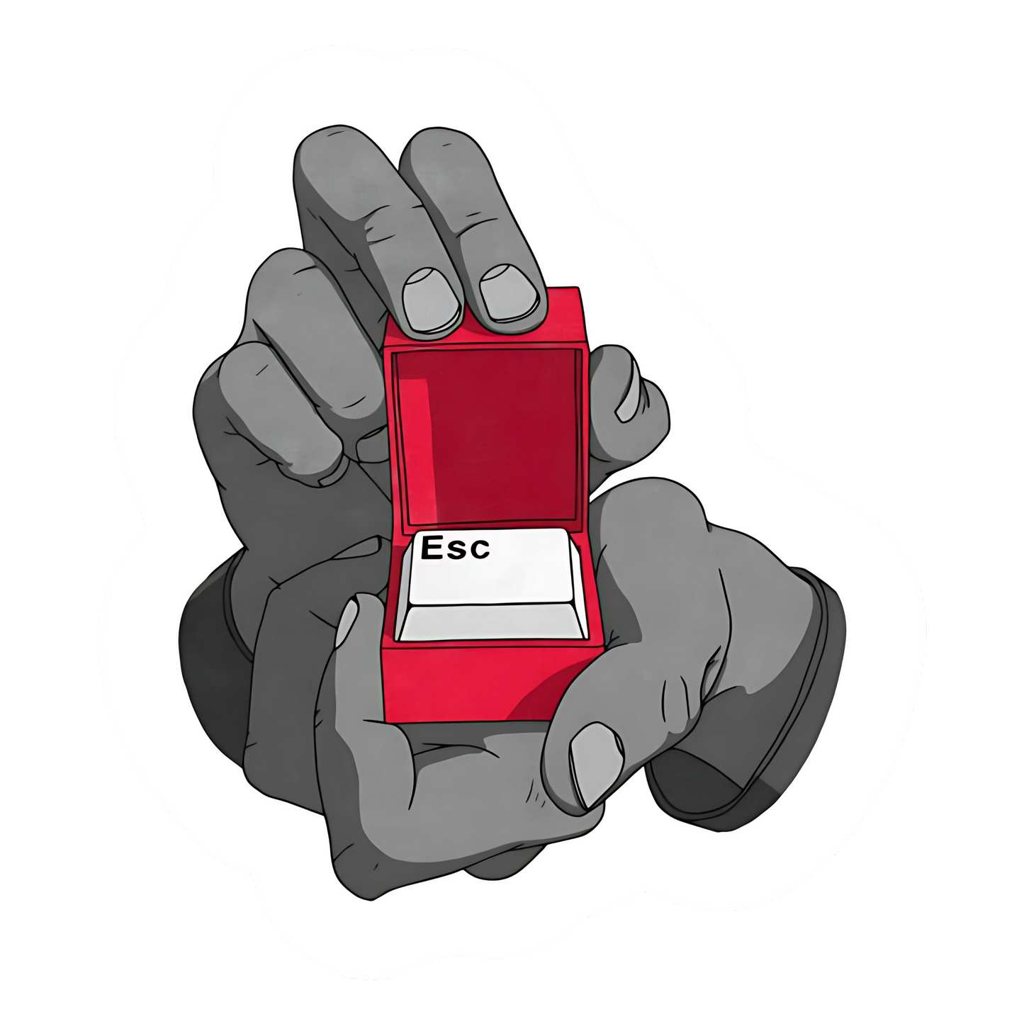 Esc Sticker