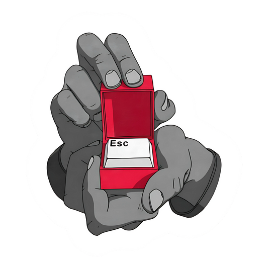 Esc Sticker