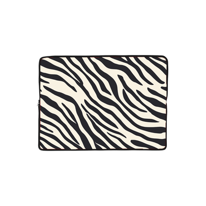 Zebra Glow Laptop Sleeve
