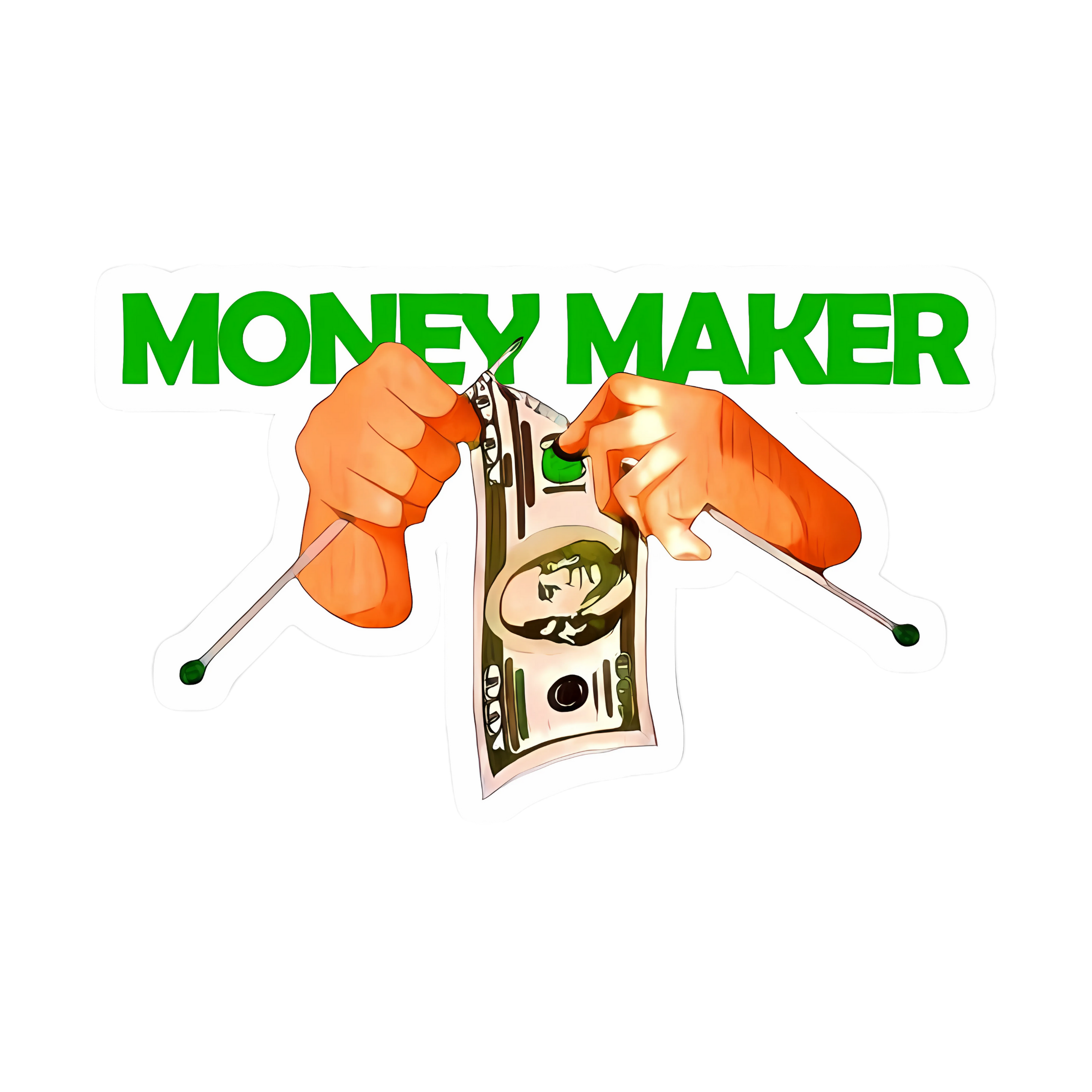 Money Maker Sticker