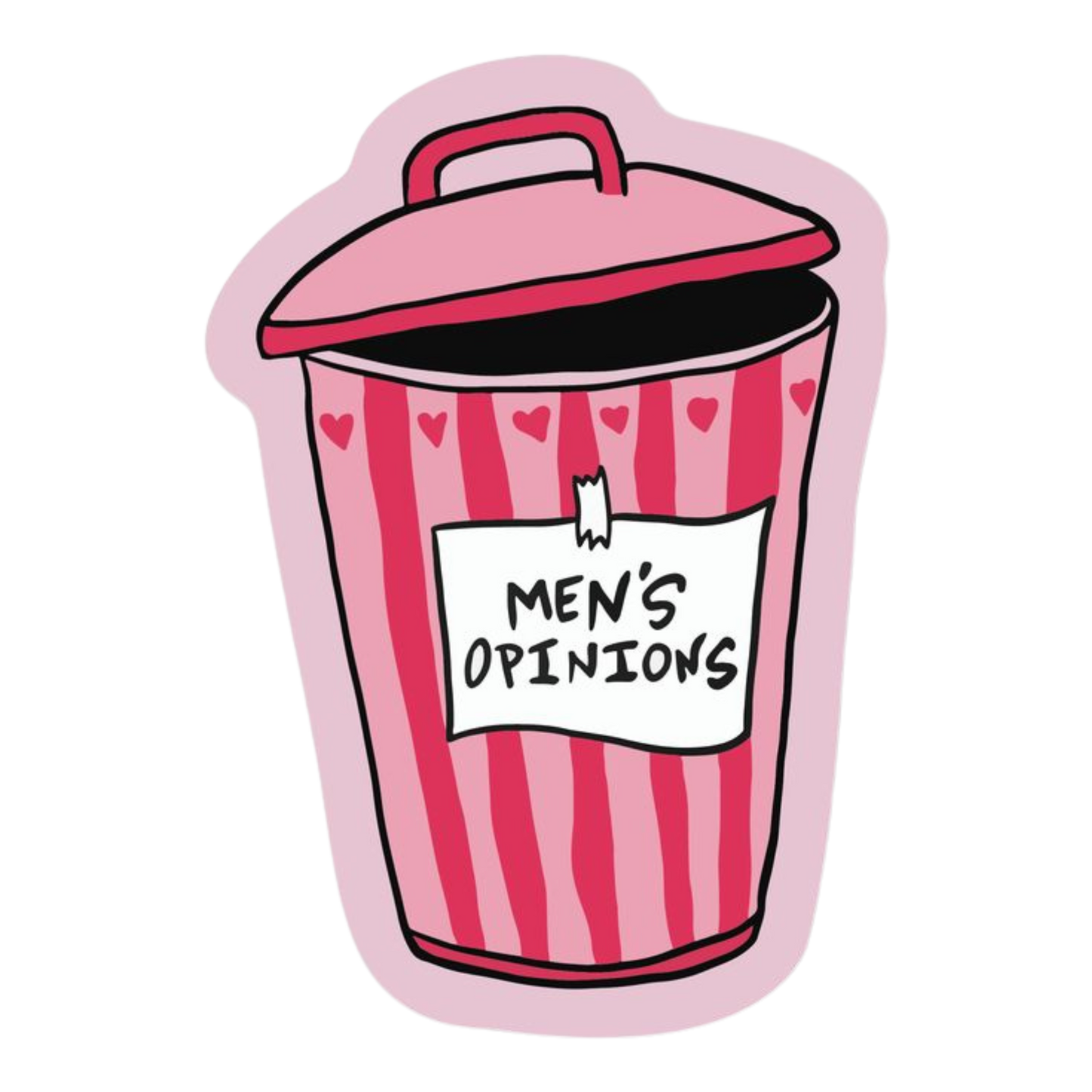 Men's Opinion Sticker