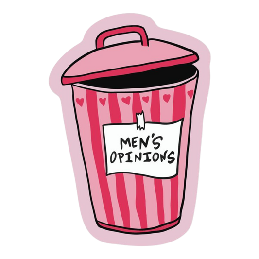 Men's Opinion Sticker