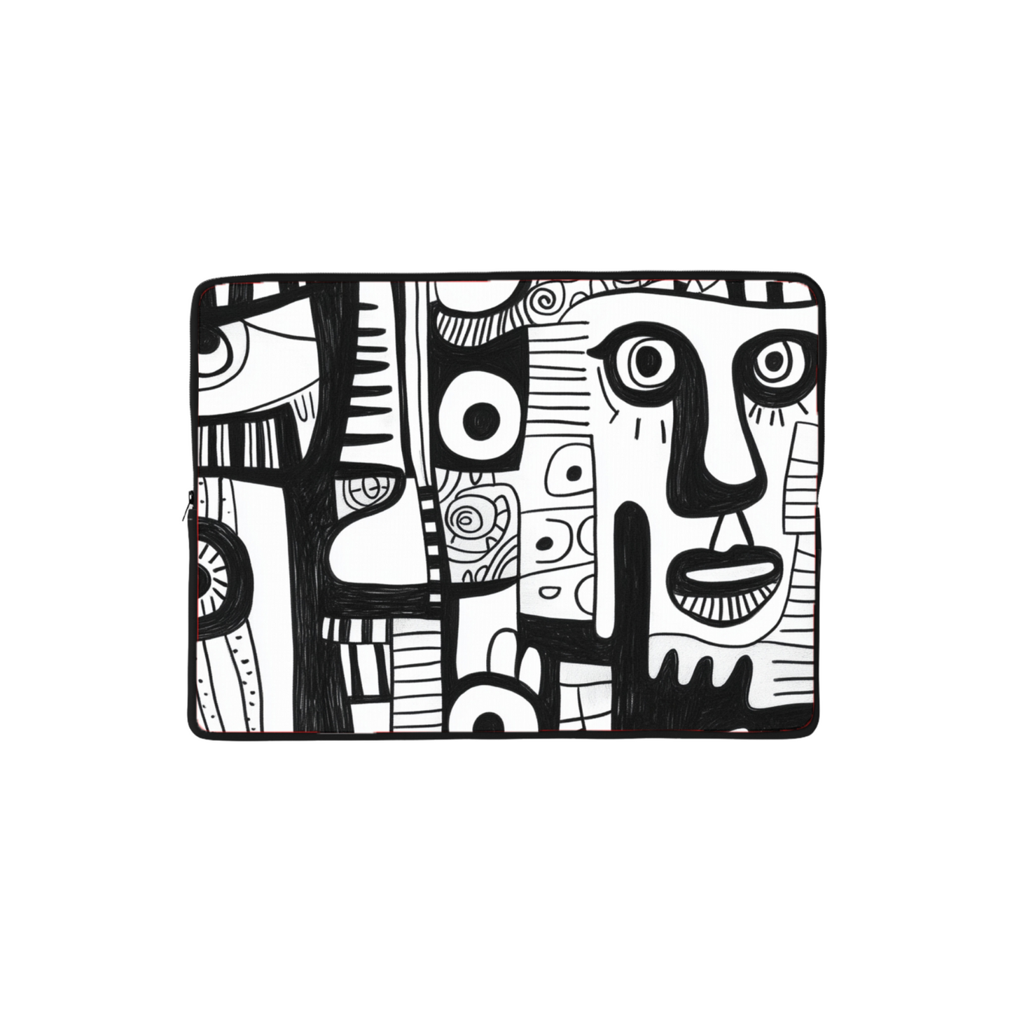 Cubist Chaos  Laptop Sleeve
