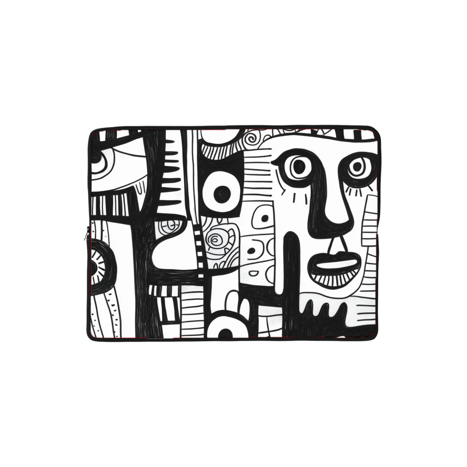 Cubist Chaos  Laptop Sleeve