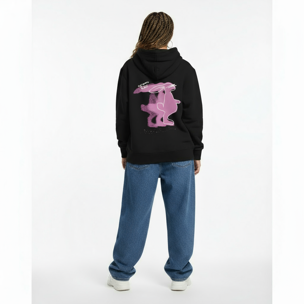 Pink Bunny Hoodie