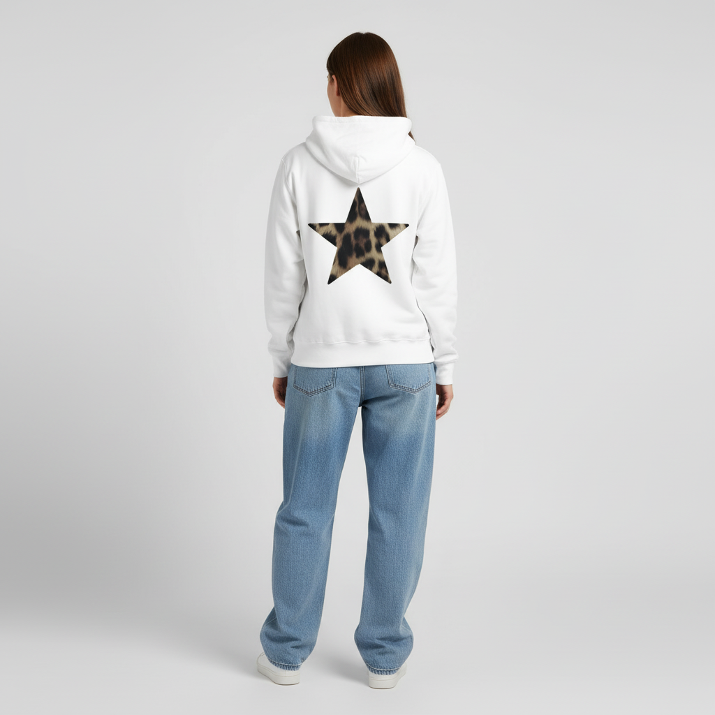 Cheetah Star Hoodie