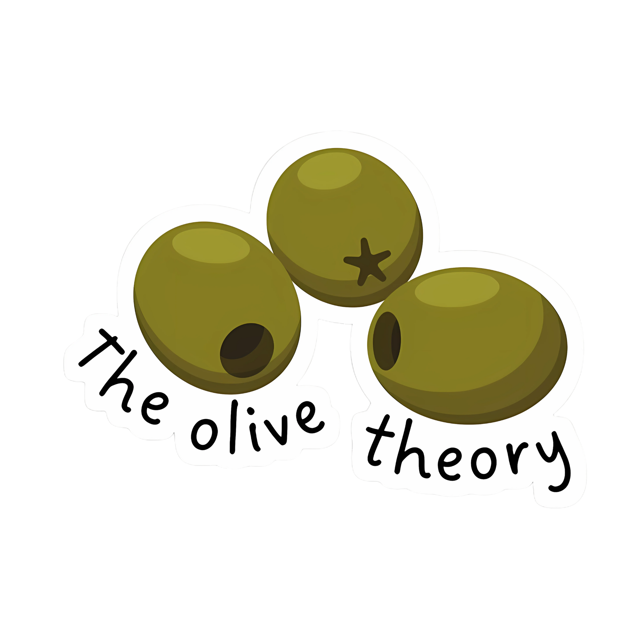 The Olive Theory Sticker