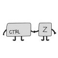 CTRL + Z Sticker
