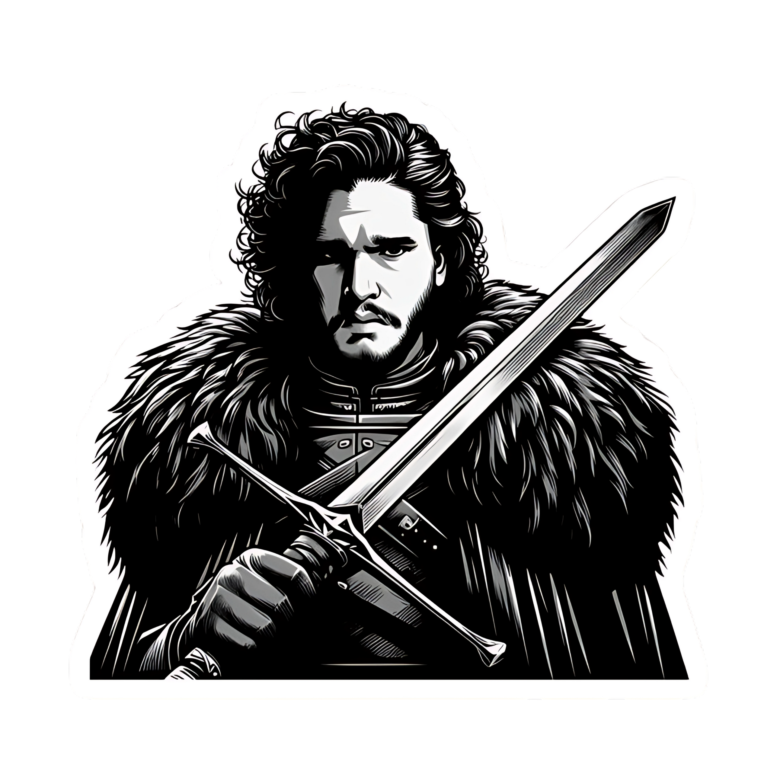 John Snow Sticker