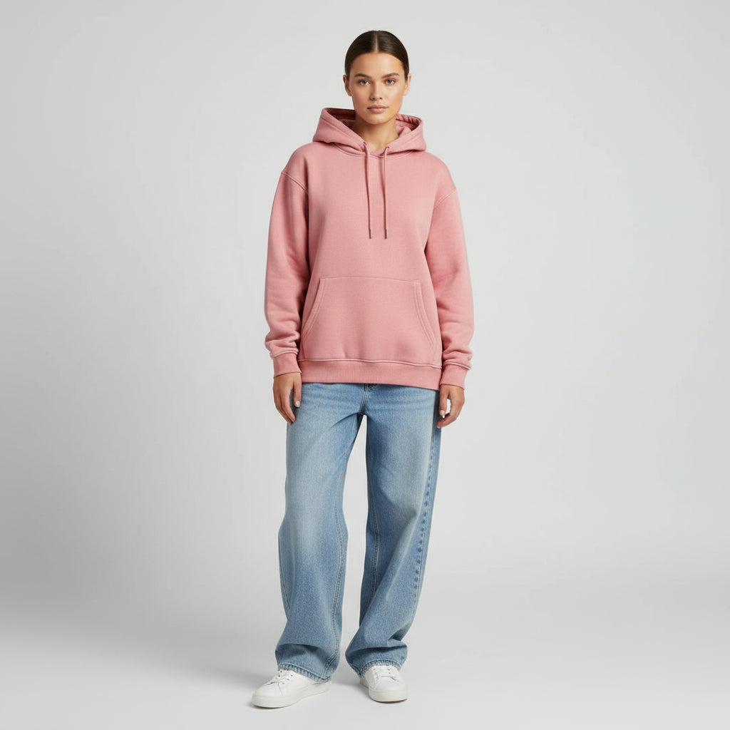 Washed Pink Hoodie